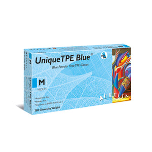 Disposable Gloves Vinyl P/F Blue – 10 x 100