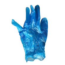 Load image into Gallery viewer, Disposable Gloves Vinyl Powdered Blue – 10 x 100
