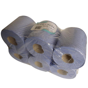 Blue Centrefeed Rolls – 6 Per Pack